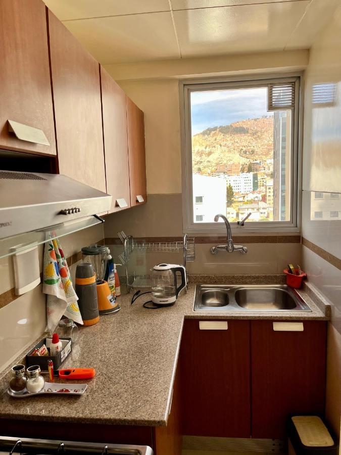 Ferienwohnung Moderno Y Comodo Apartamento Con La Mejor Ubicacion En Sopocachi La Paz Exterior foto
